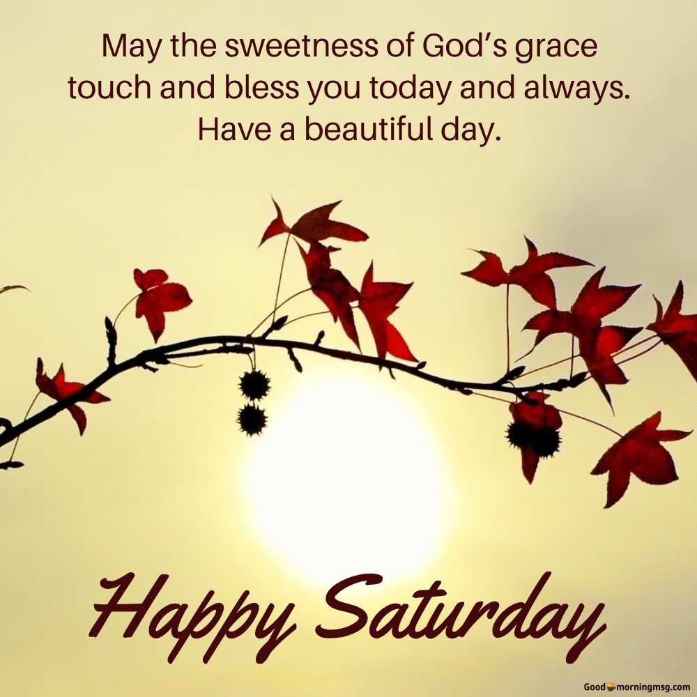 Blessed Saturday Greetings