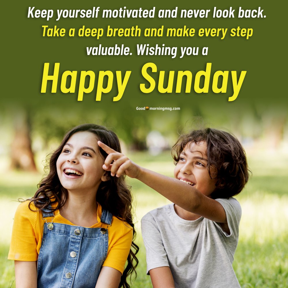 Good Morning Happy Sunday Images