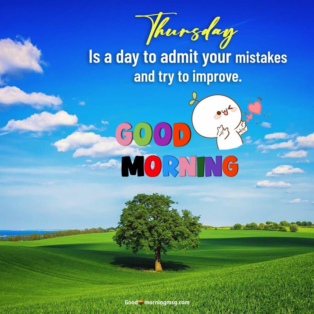 Good Morning Happy Thursday God Images