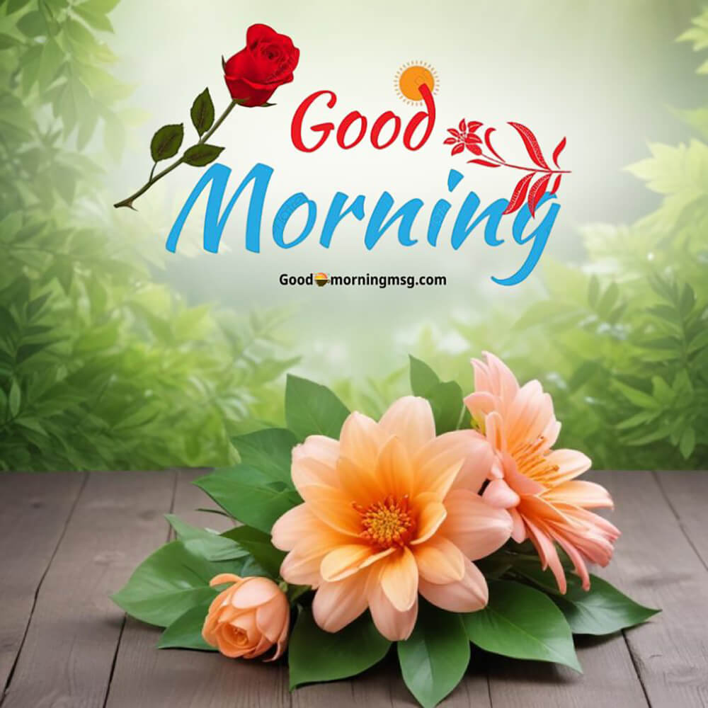 Good Morning Images Flowers