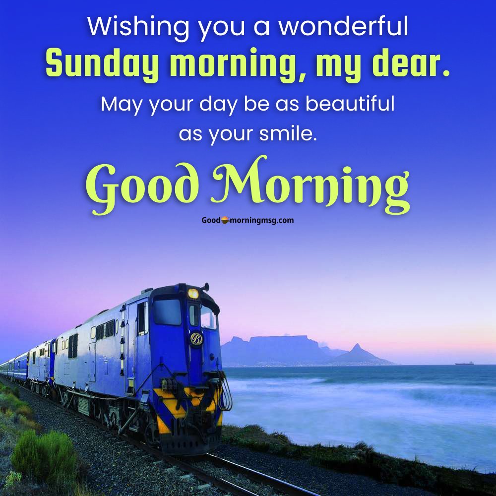 Good Morning Sunday Images For Whatsapp