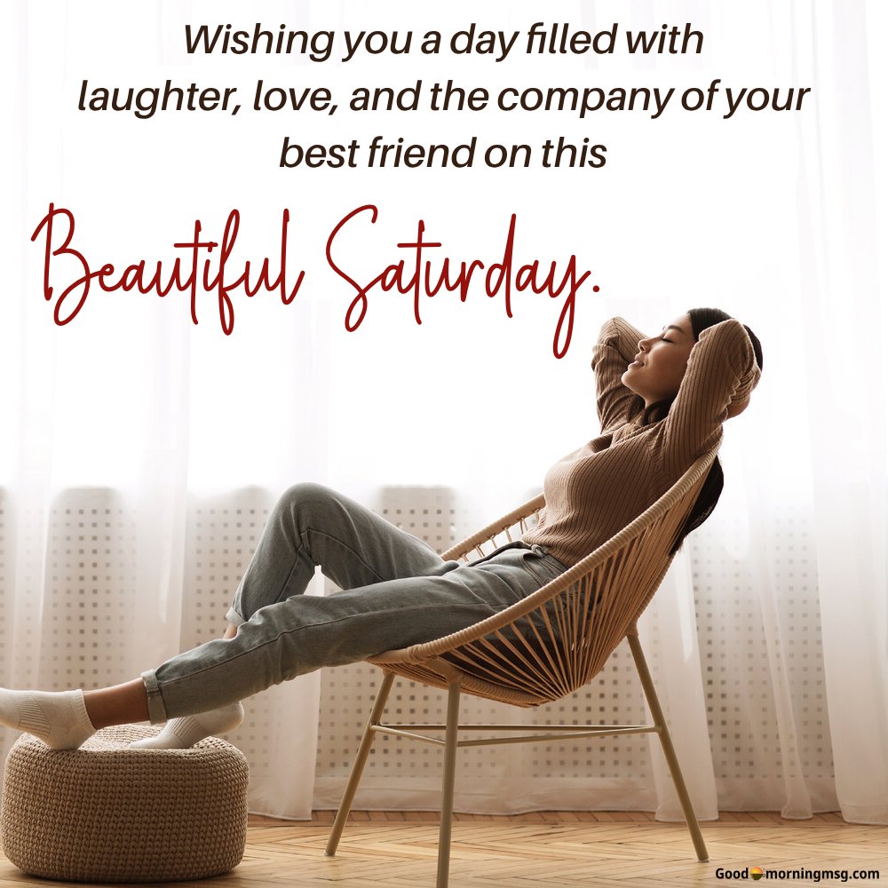 Relaxing Saturday Wishes