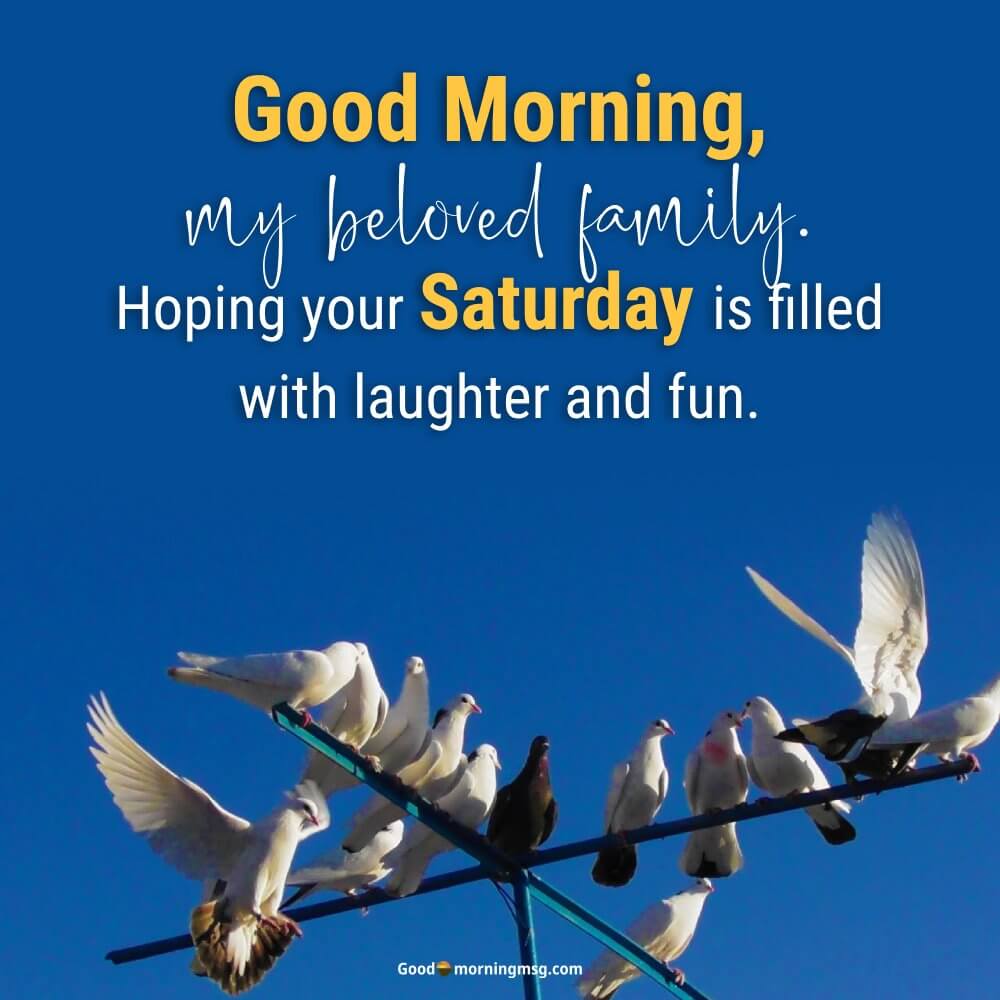 Saturday Blessings And Prayers