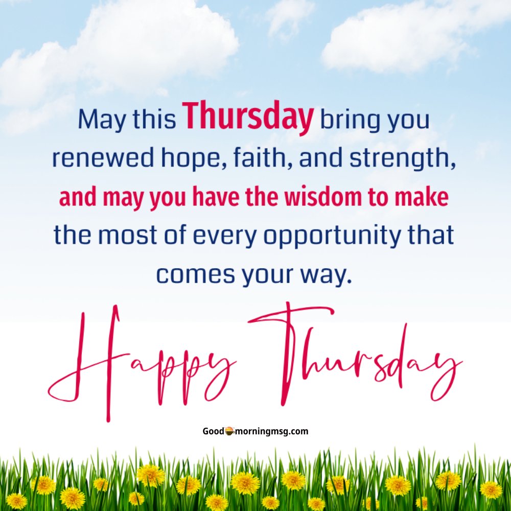 Thursday Flower