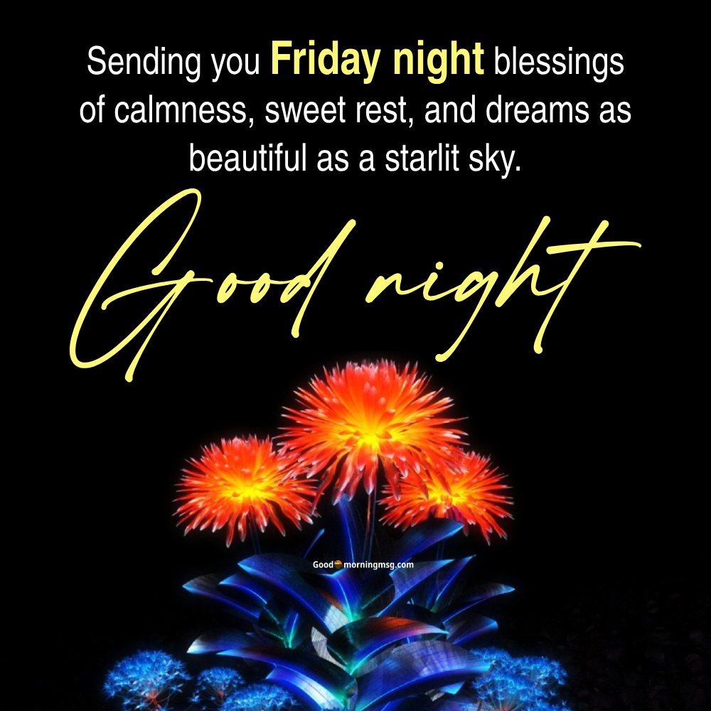 Free Good Night Blessings