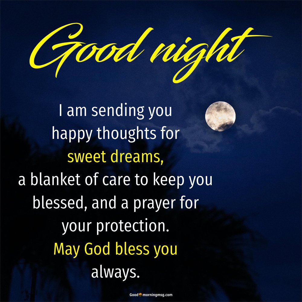 Good Night Friday Blessings Quotes