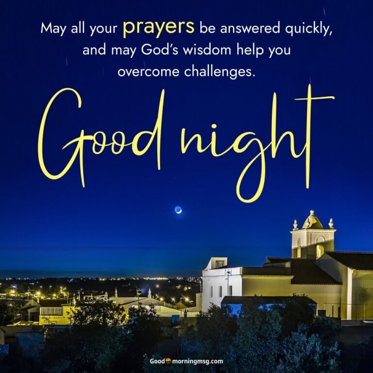 Good Night Monday Blessings Prayers Images and Quotes - goodmorningmsg ...