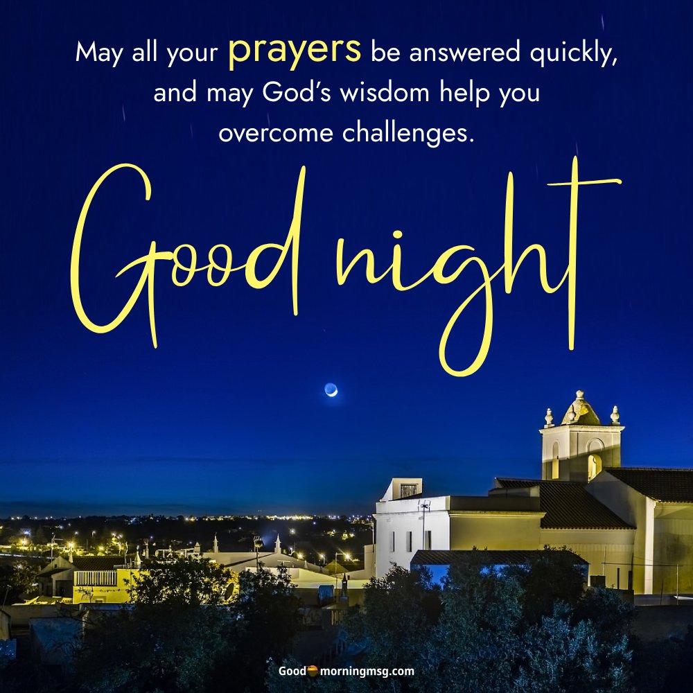 Thankful Good Night Blessings