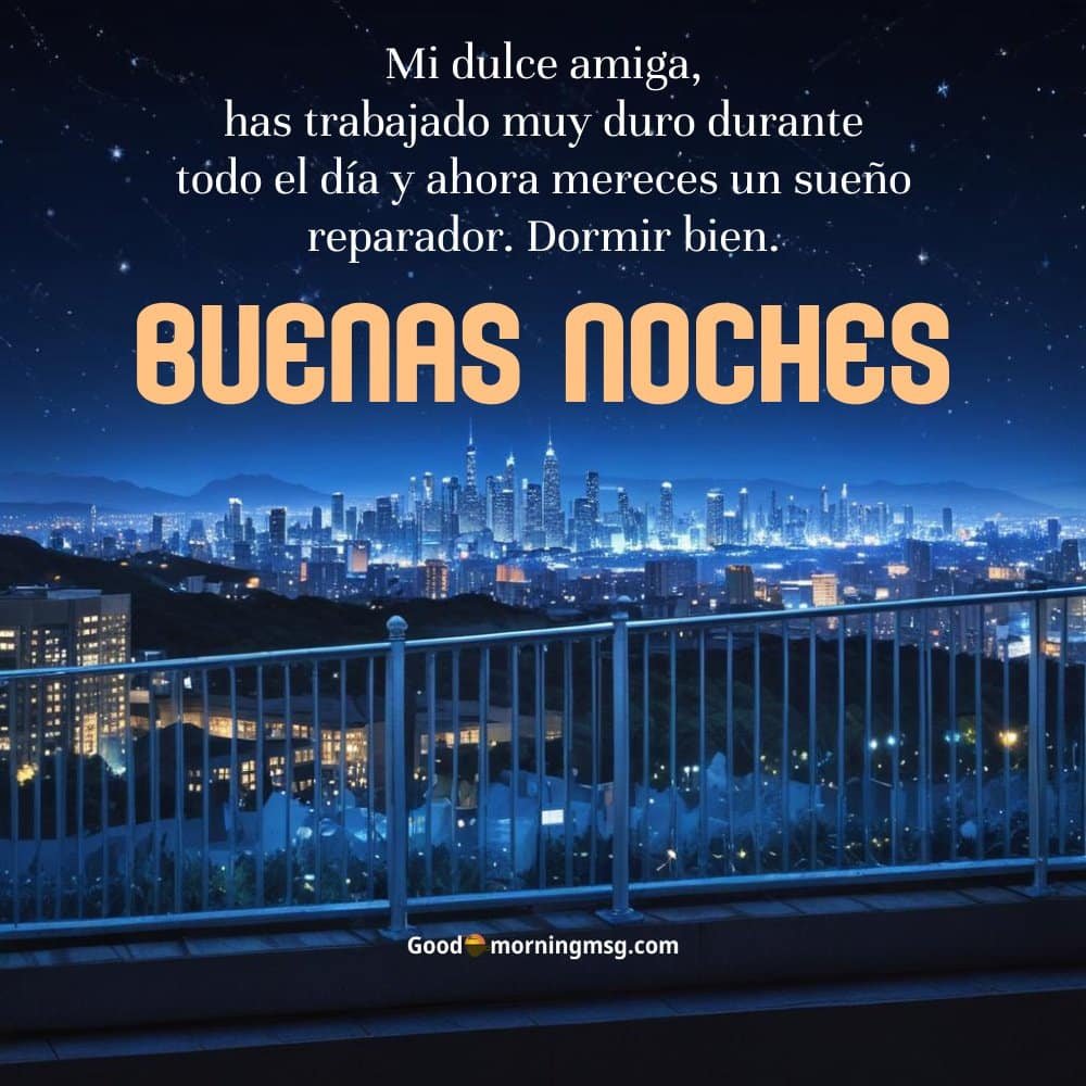 Buenas Noches Mi Amor I Goodmorningmsg