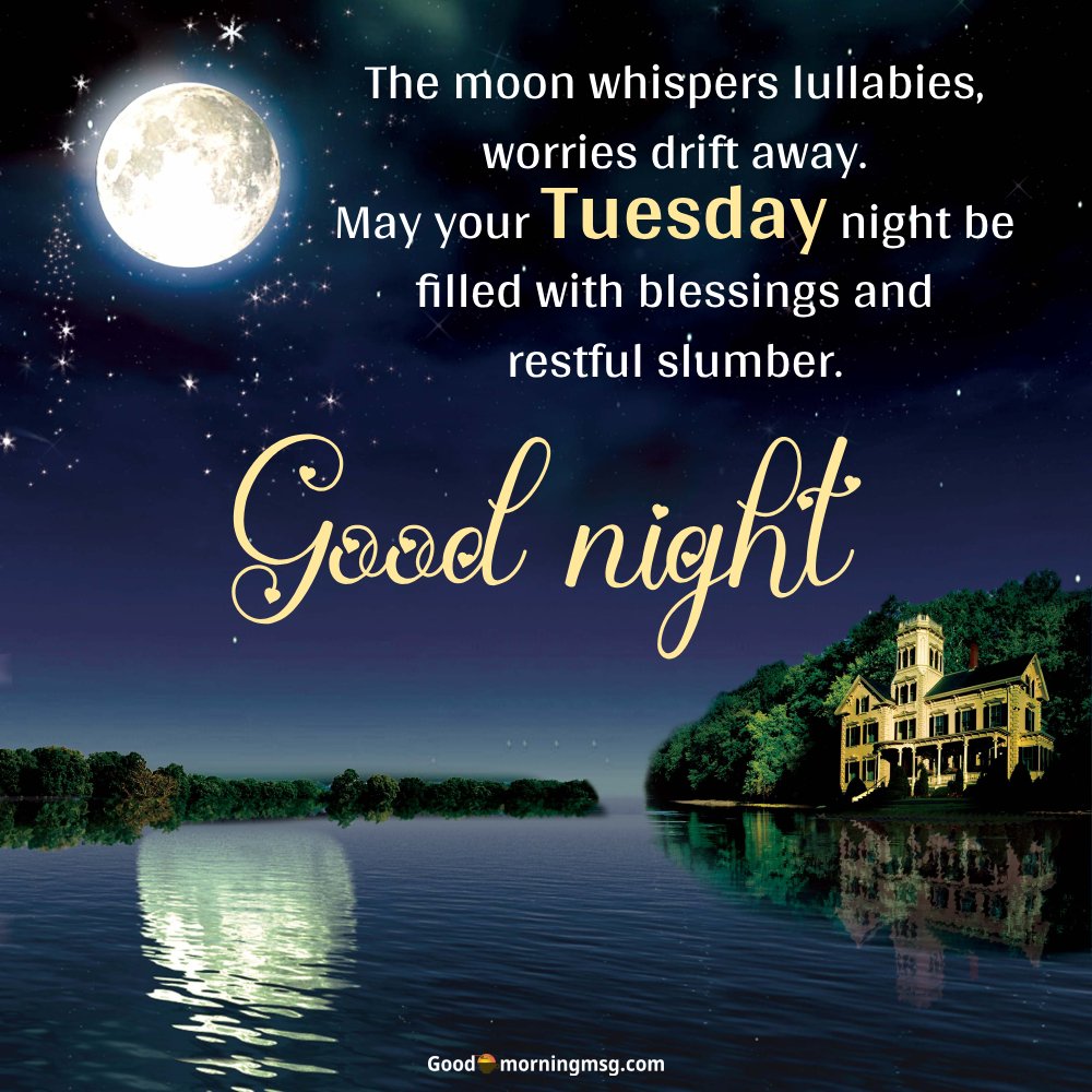 30+ Tuesday Blessings And Good Night Prayer Quotes