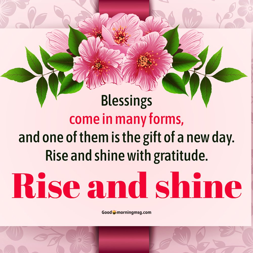 Good Morning Blessings Quotes