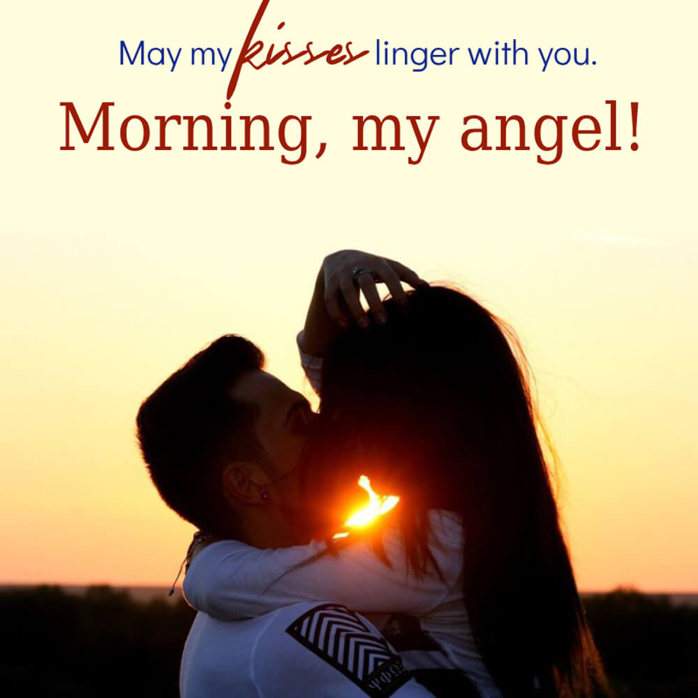Good Morning Kiss Image
