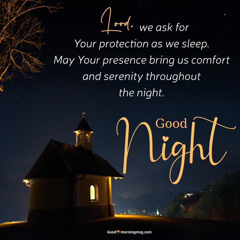 Good Night Blessings Image