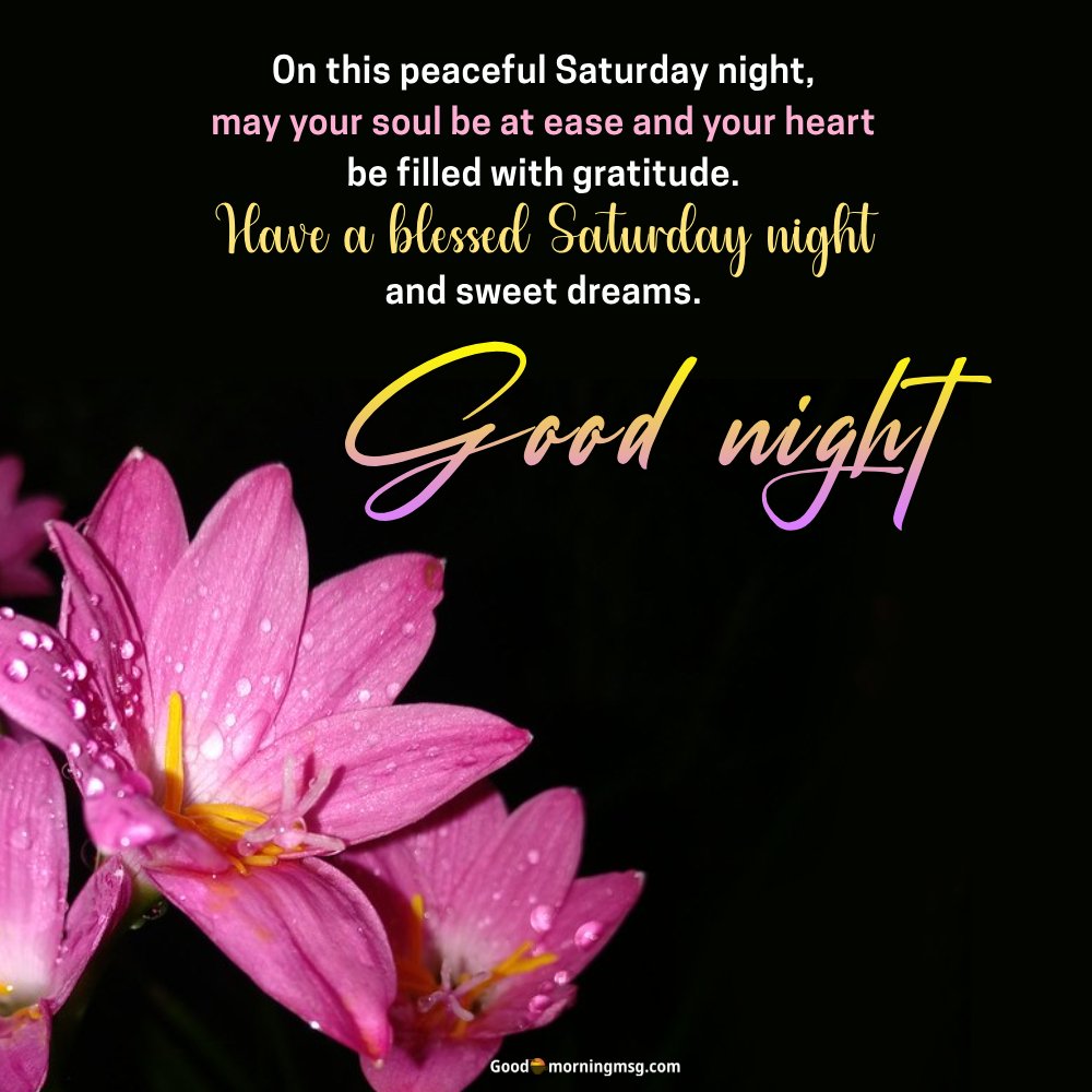 Good Night Blessings Prayers Images