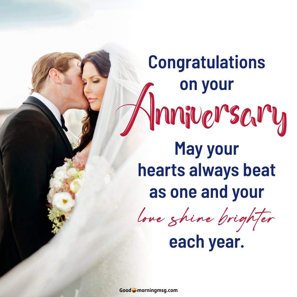 Happy Anniversary Wishes For Both Of You