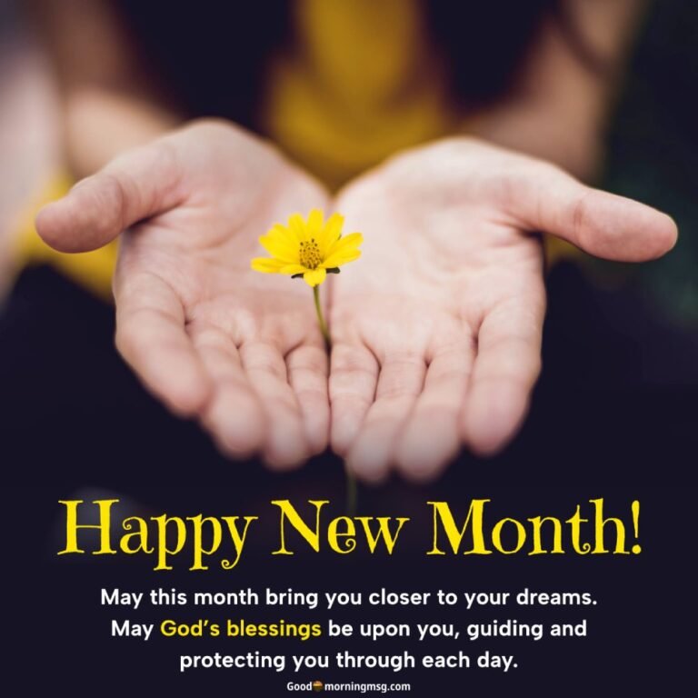 Happy New Month Prayers Wishes Messages And Blessings - goodmorningmsg ...
