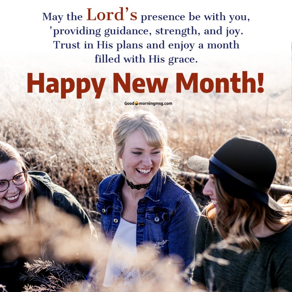 Happy New Month Images And Prayers