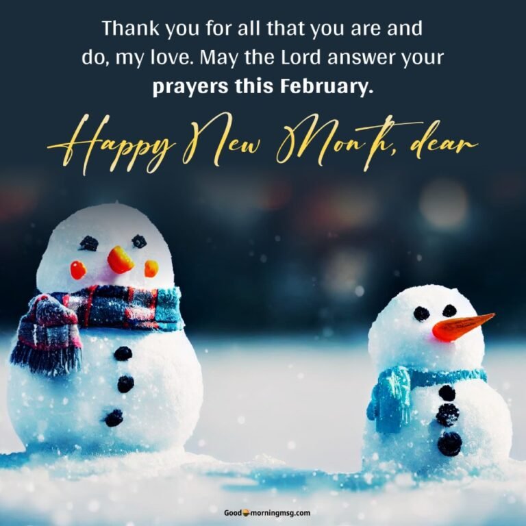 Happy New Month Prayers Wishes Messages And Blessings - goodmorningmsg ...