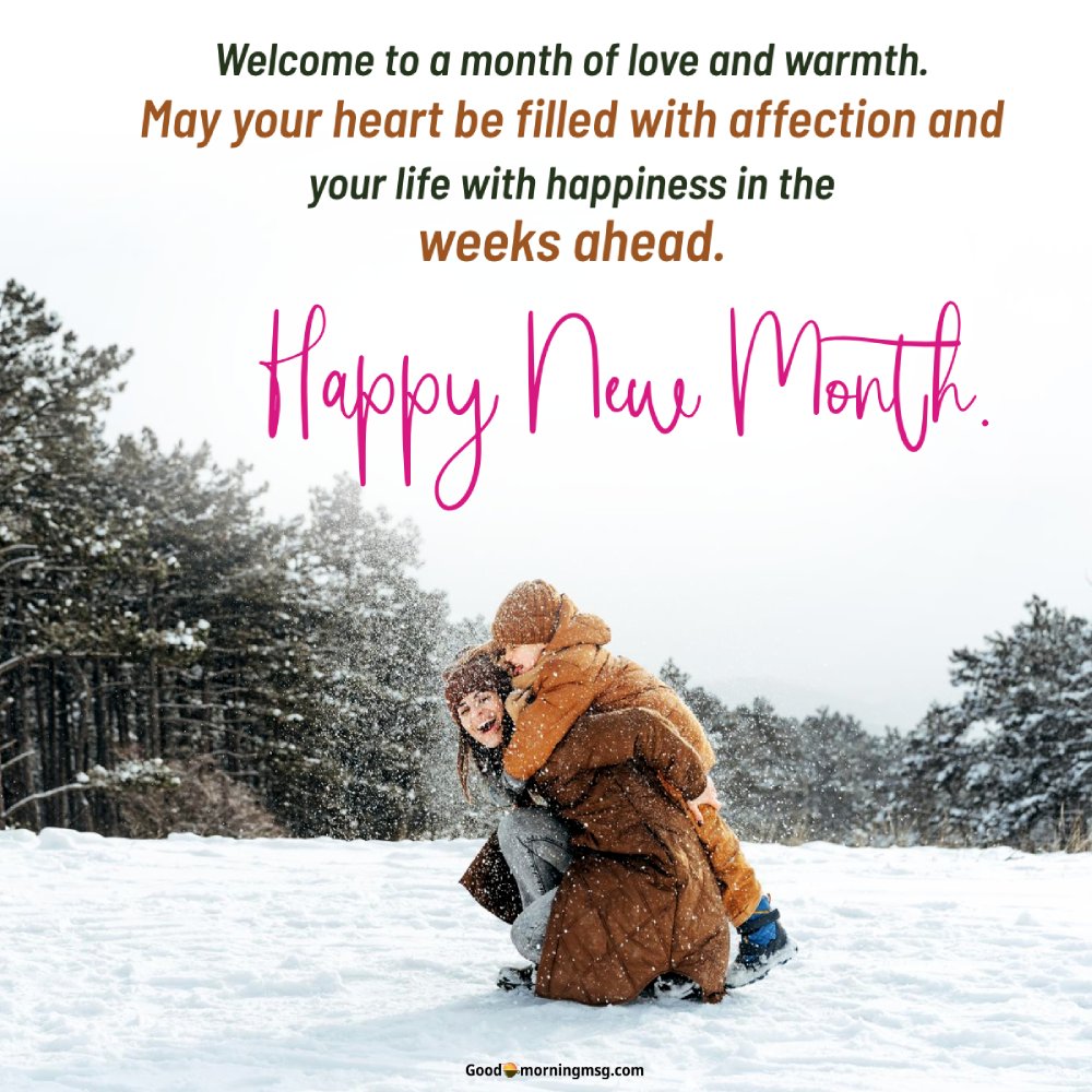 Happy New Month Image