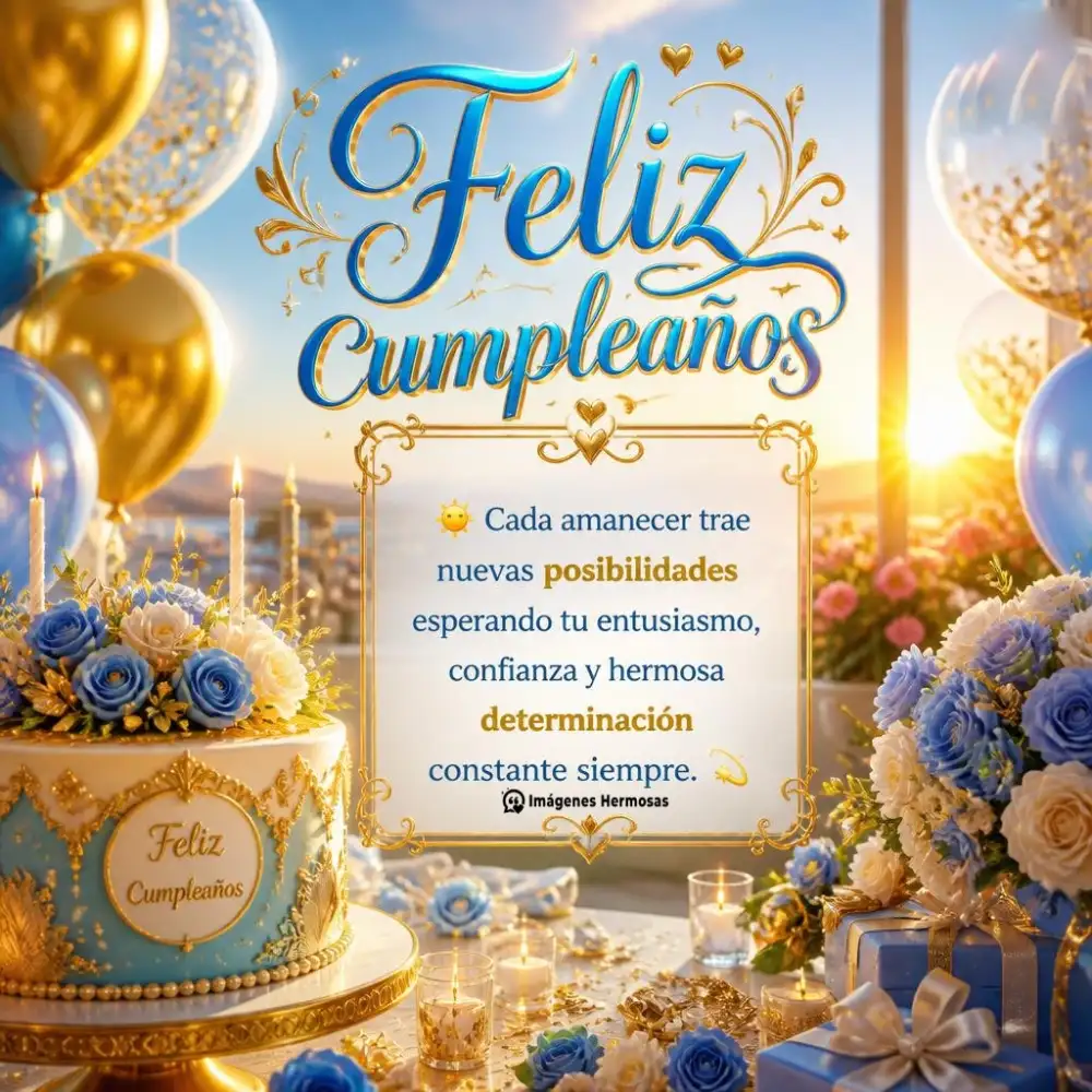 Feliz Cumpleaños Mi Amor Hombre Letras