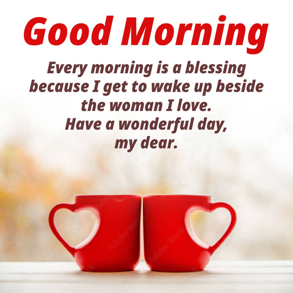 Heart Touching Good Morning Message To Make Her Smile