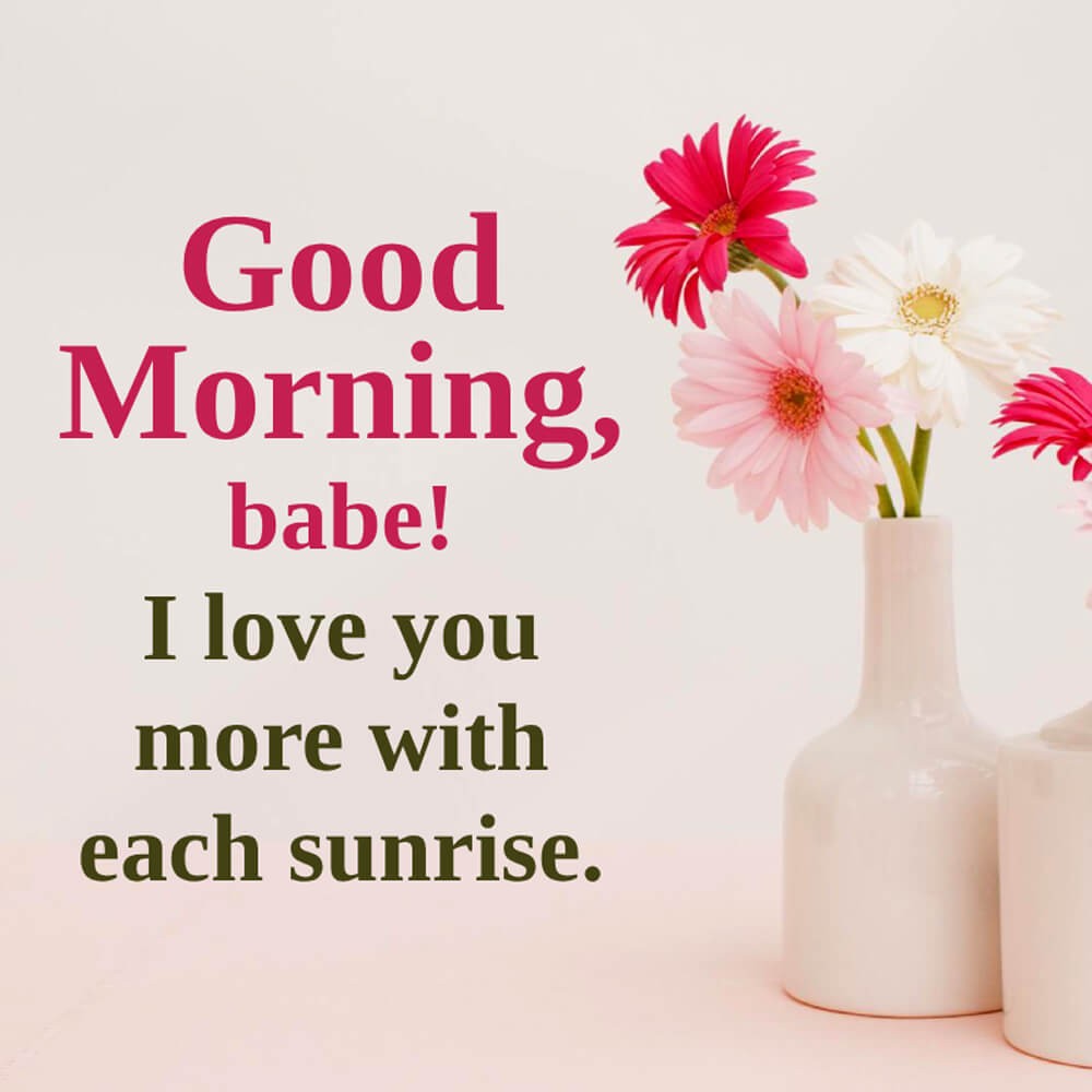 Romantic Good Morning Love