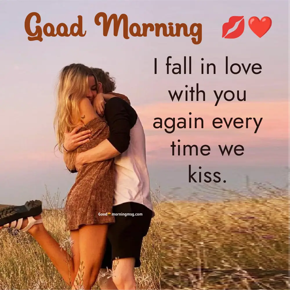 Bed Hug Good Morning Kiss