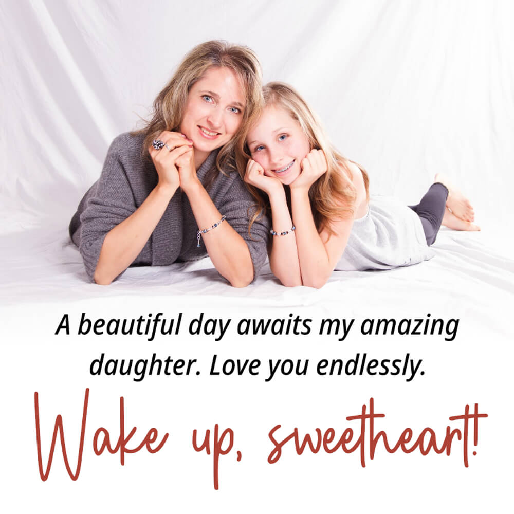 Cute Good Morning Daughter