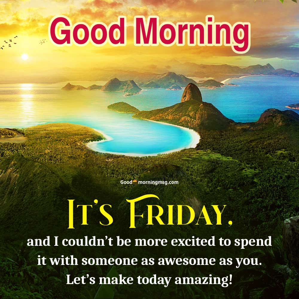Friday Morning Blessings I Goodmorningmsg