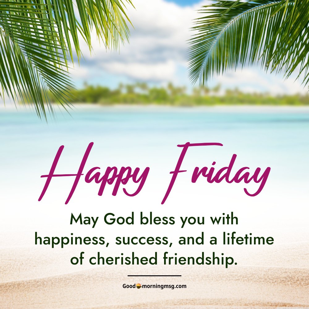 Good Morning Friday Wishes Images