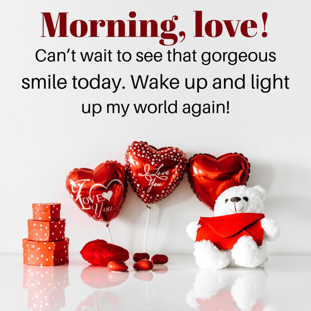 Good Morning Love Messages