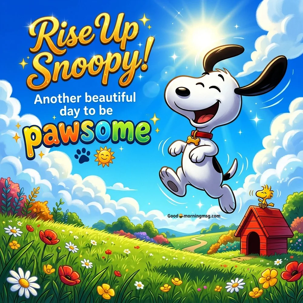 Good Morning Snoopy Quotes