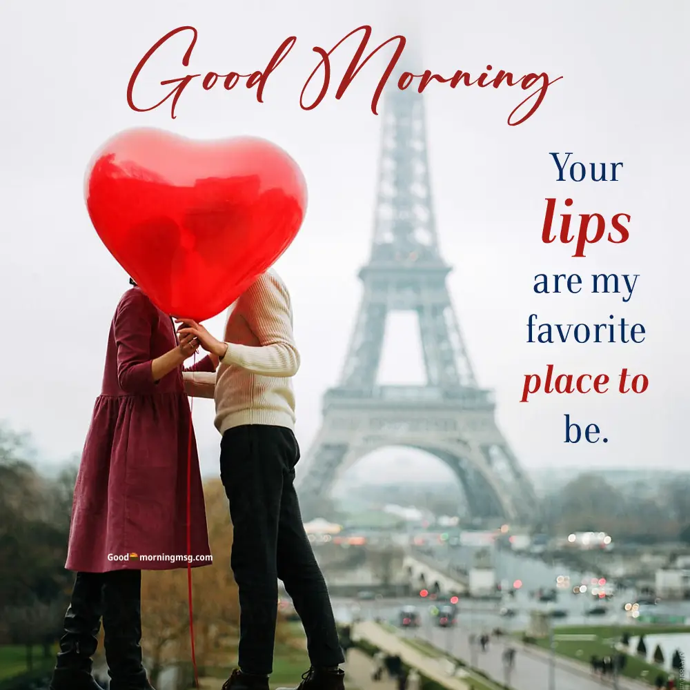 Kiss Romantic Good Morning Love Gif For Whatsapp