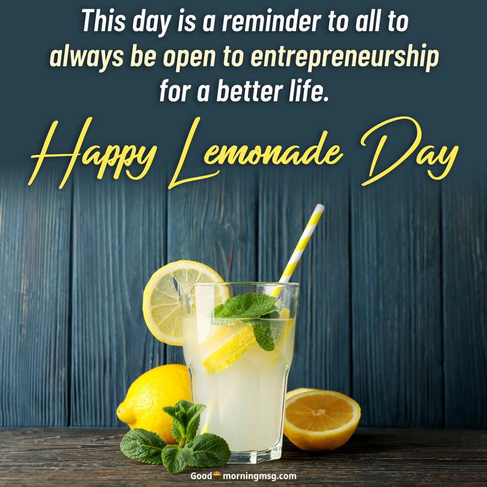 National Lemonade Day