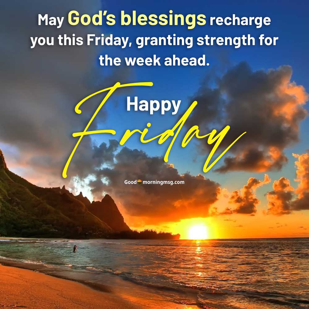 Short Friday Blessings I Goodmorningmsg