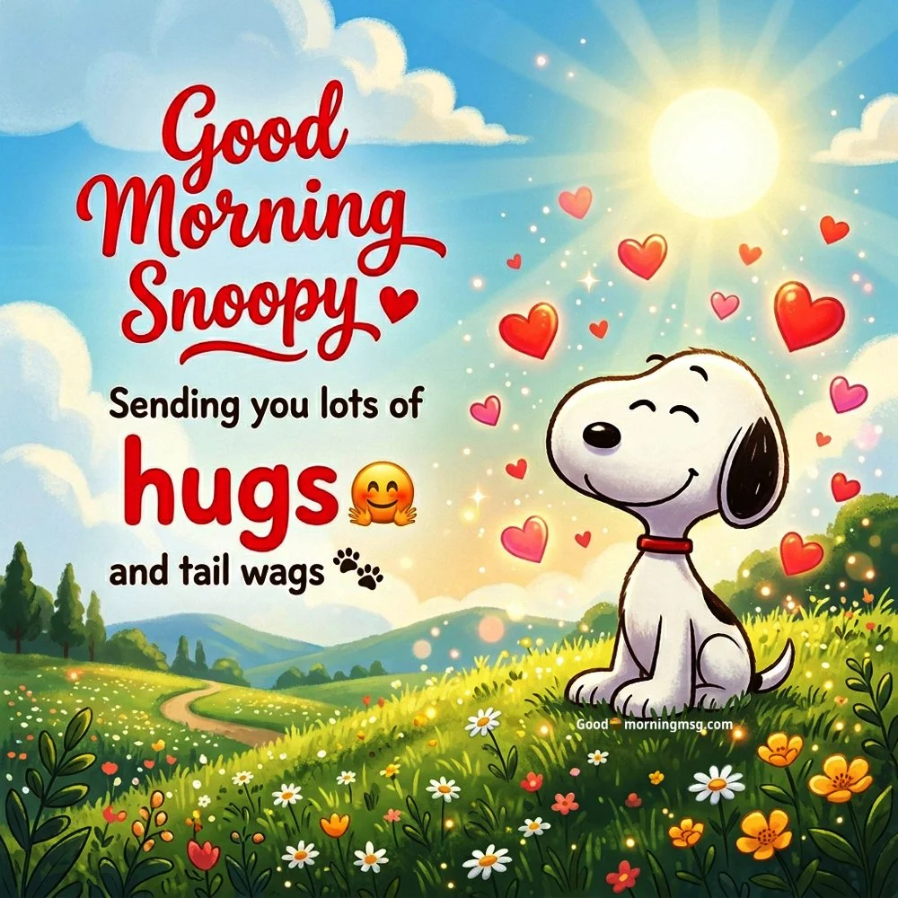 Snoopy Morning