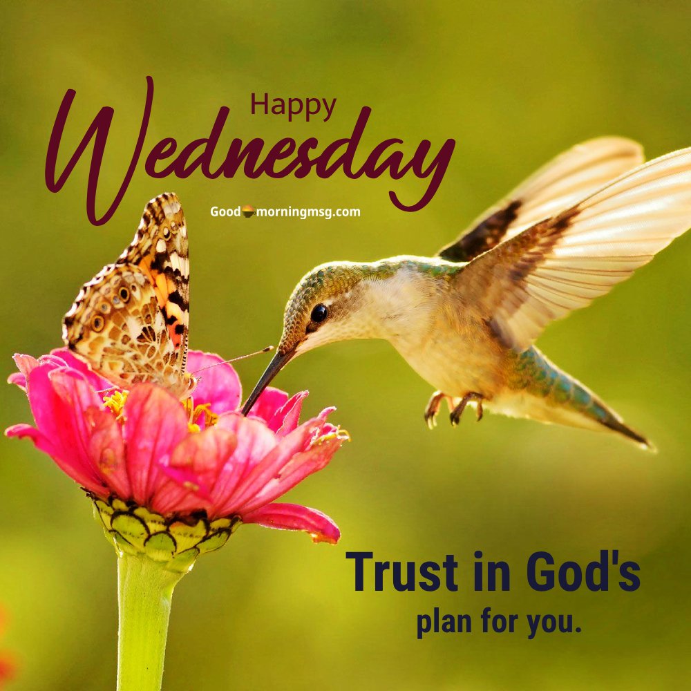 Wednesday God Good Morning Wishes