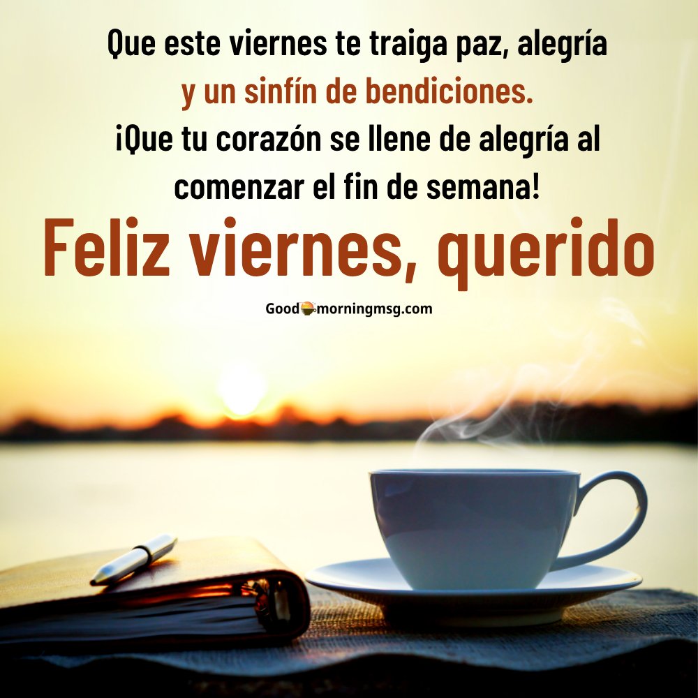 Buenos Dias Snoopy Viernes