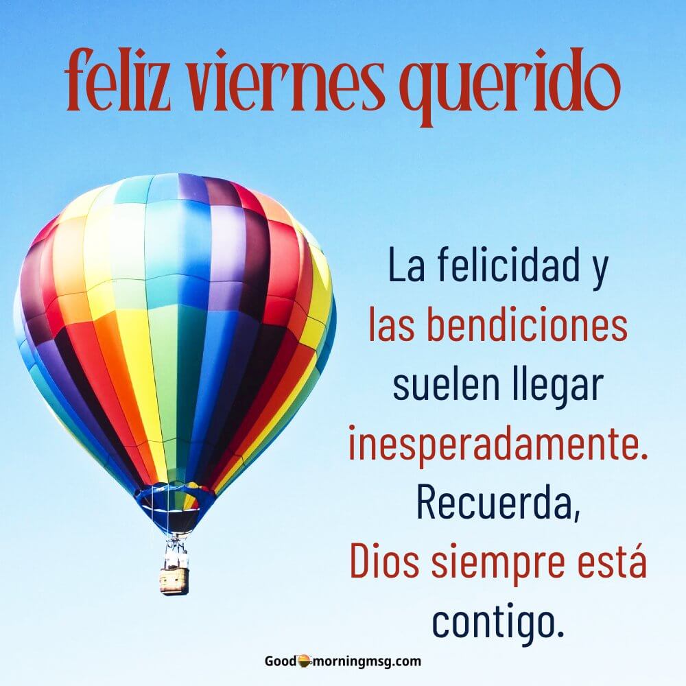 Viernes Bendiciones