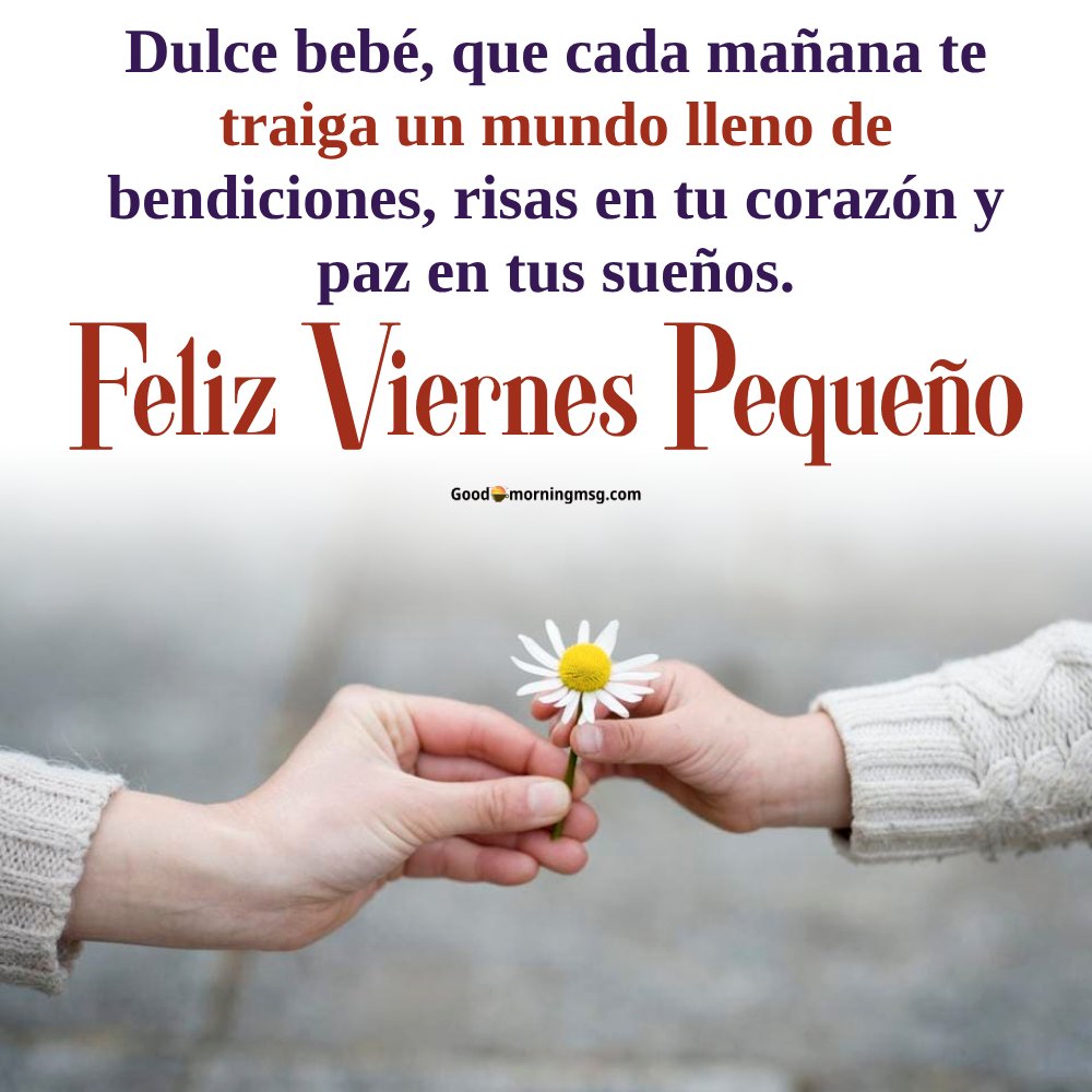 Citas De Bendiciones De Viernes Para Niños I Goodmorningmsg
