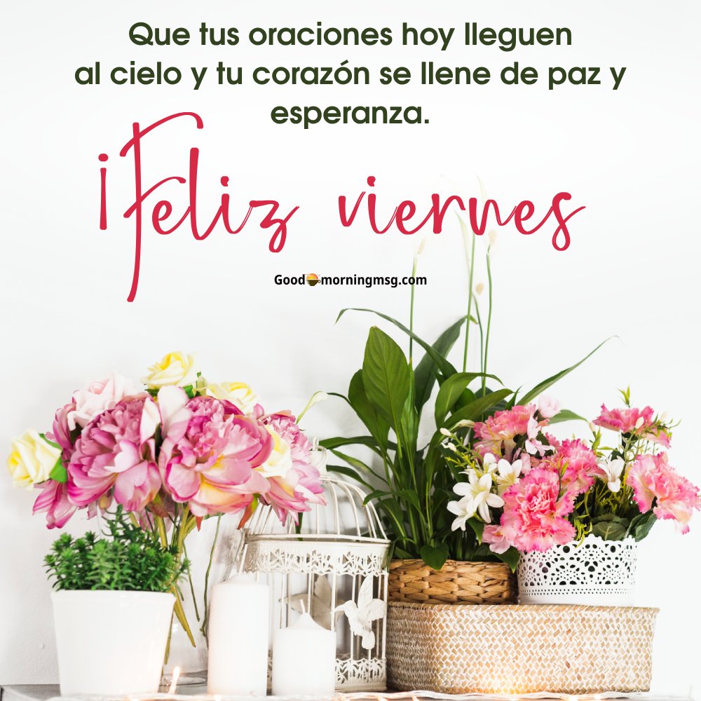 Frases Cortas De Bendiciones Para Un Viernes I Goodmorningmsg (2) I Goodmorningmsg