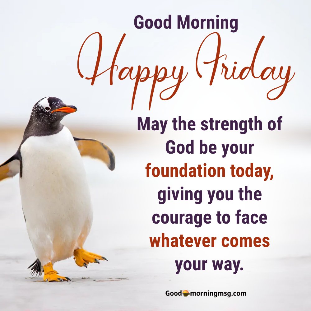 Friday Blessings And Smiles I Goodmorningmsg