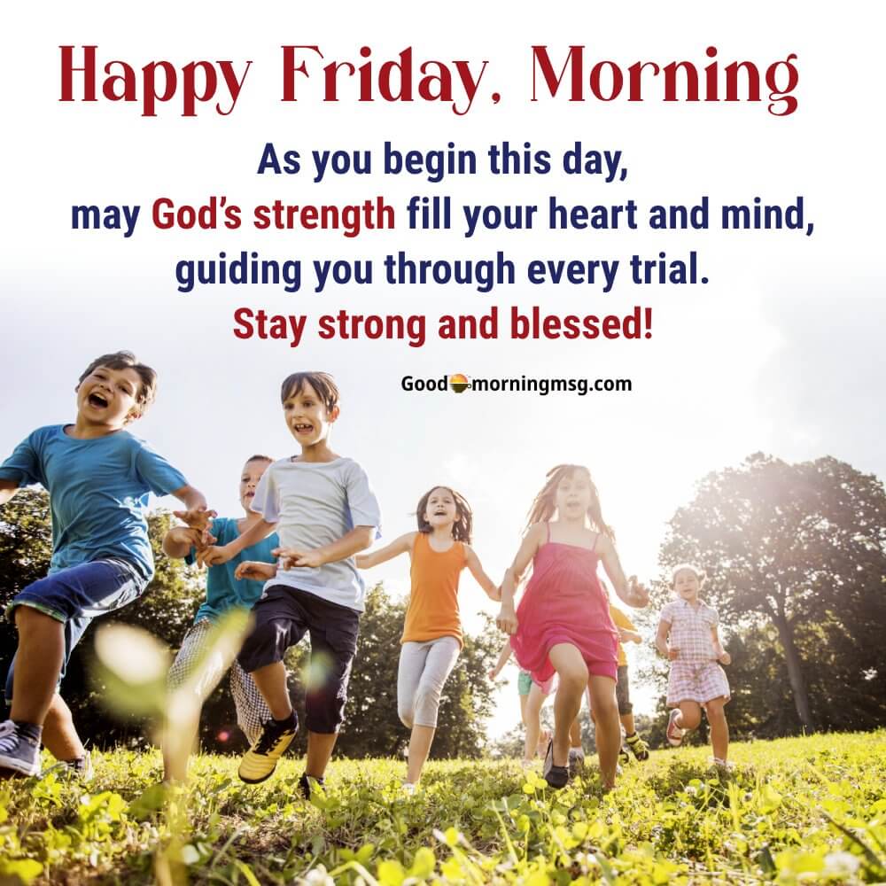 Friday Blessings In Nature I Goodmorningmsg