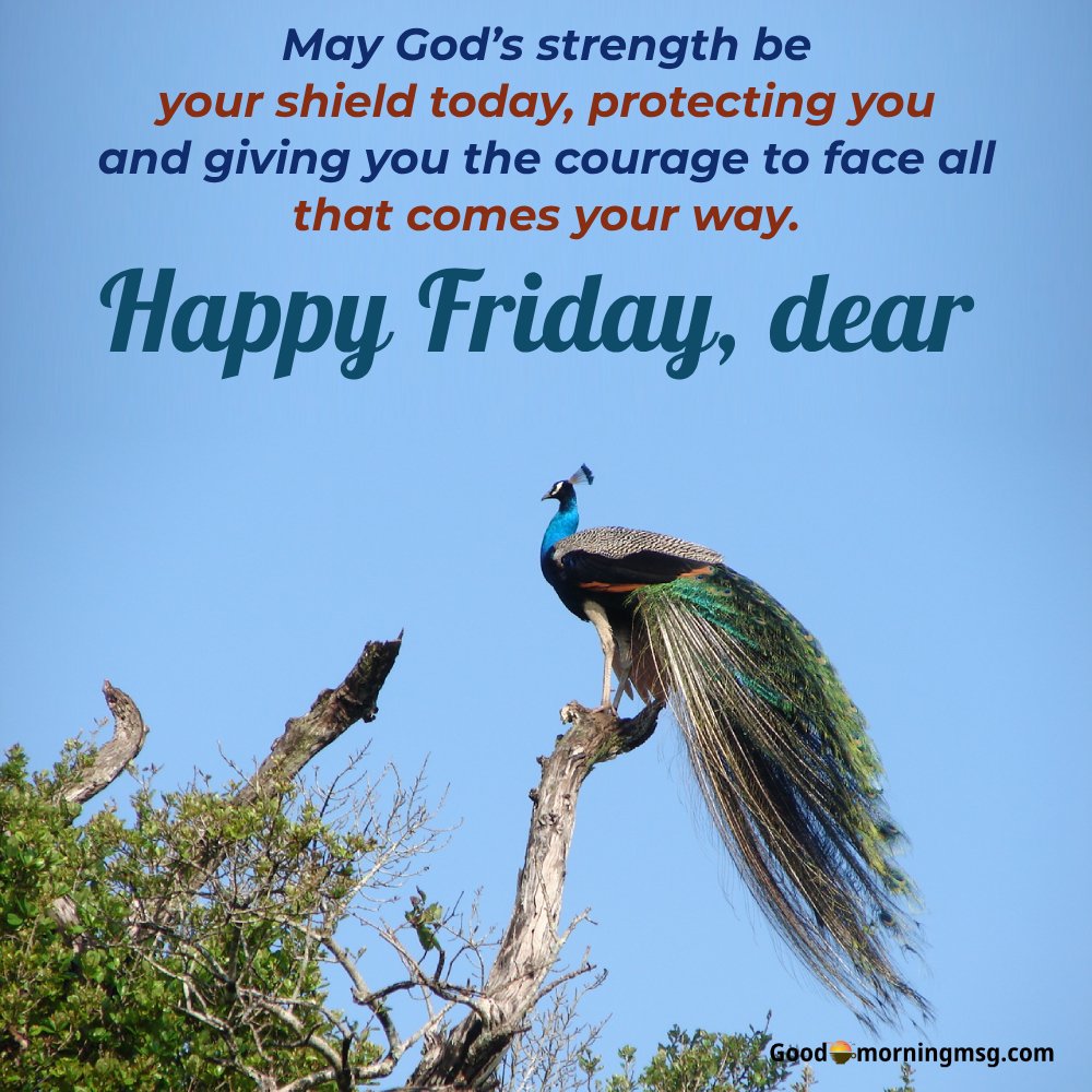 Friday Morning Prayer And Blessings I Goodmorningmsg