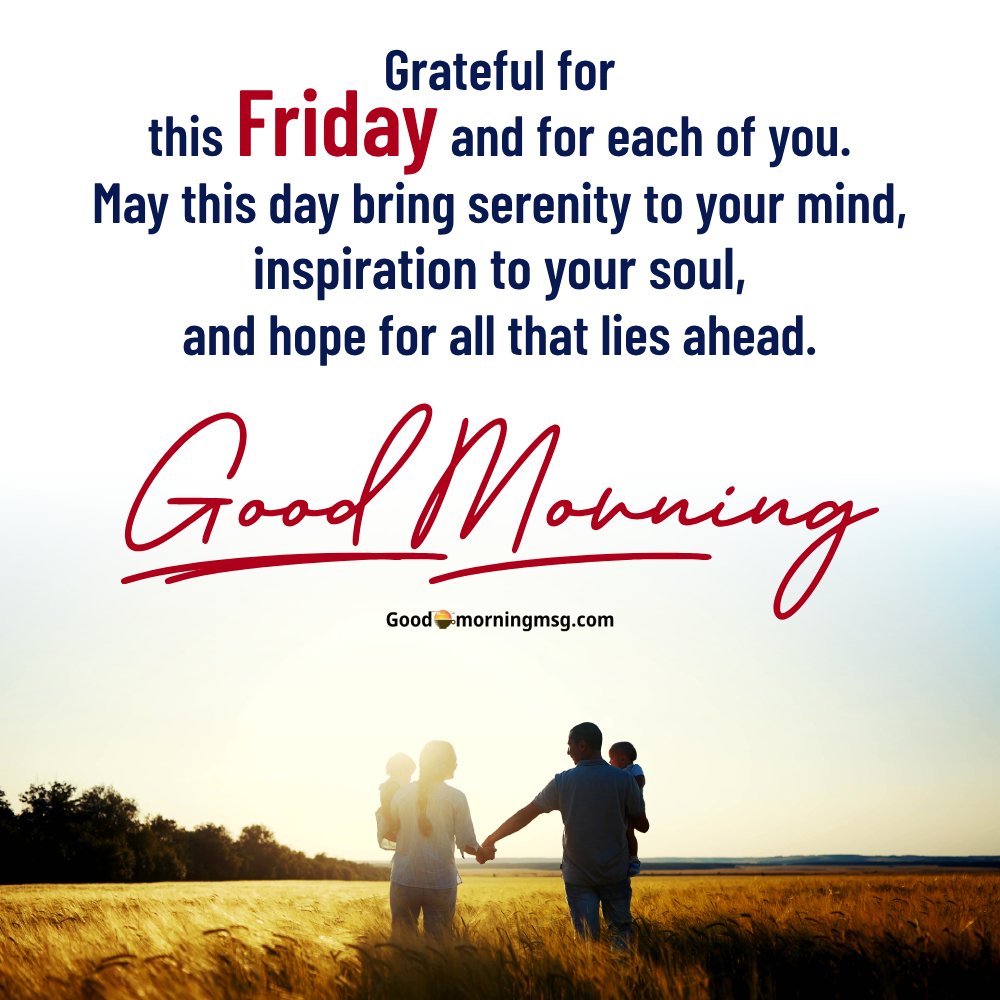 Good Morning Friday Blessings For Family Gif