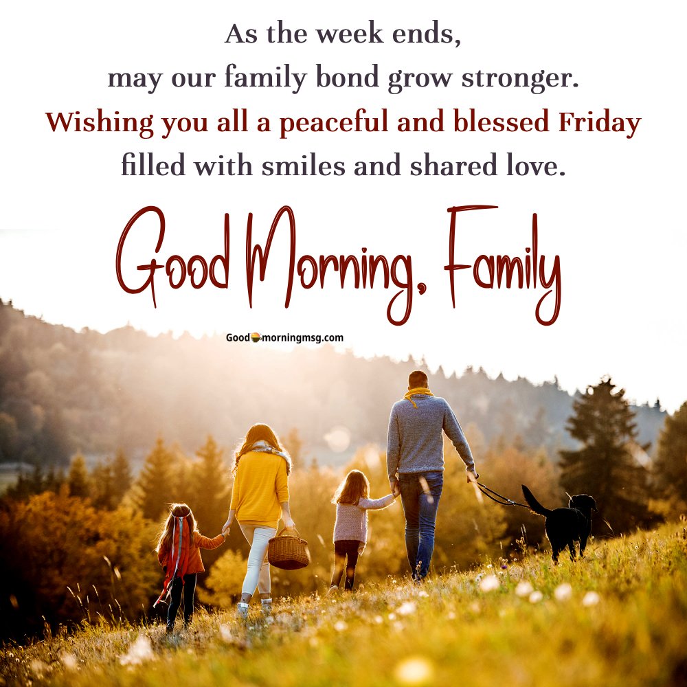 Happy Friday Family Images