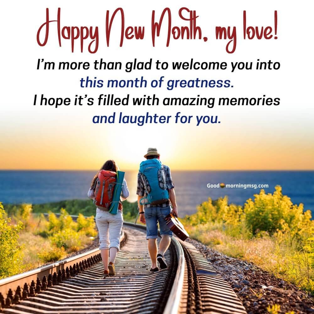 Happy New Month Blessings Messages For My Boyfriend