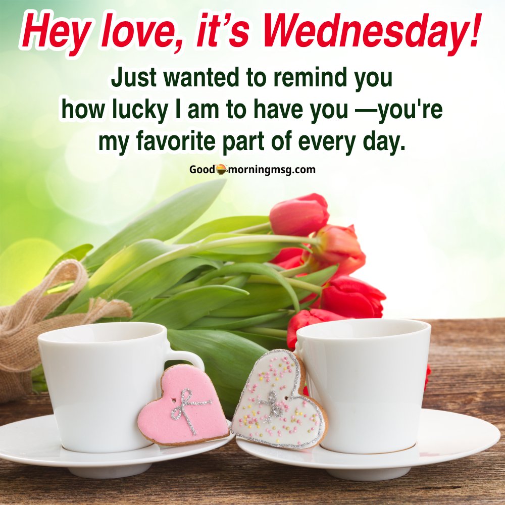 Happy Wednesday Love Messages I Goodmorningmsg