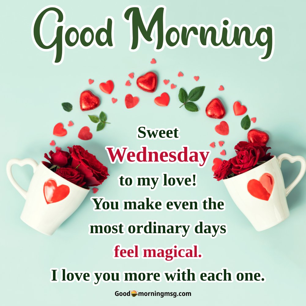 Happy Wednesday Love Quotes I Goodmorningmsg
