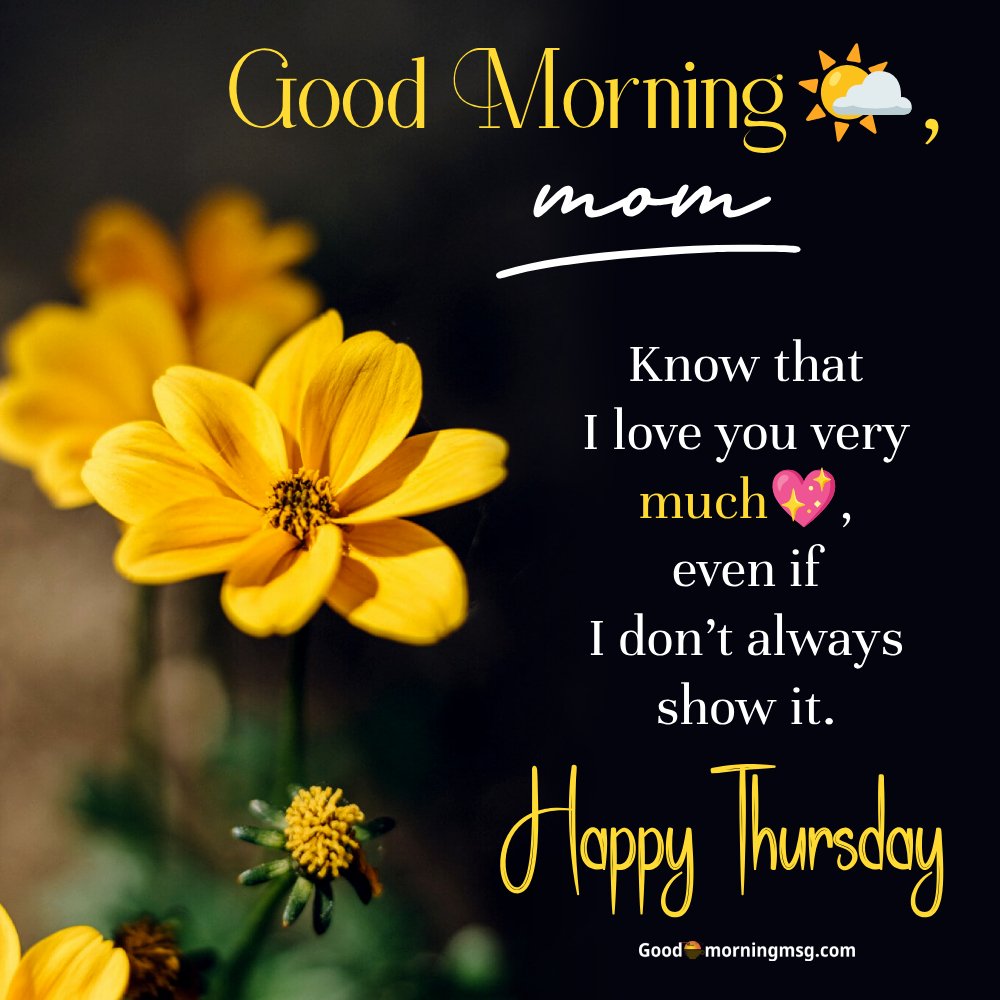 Heart Touching Good Morning Message For Mom